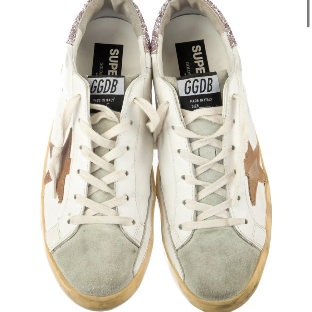 ⭐️ Golden Goose Super-Star Sneakers Size 40 (9/9.5) ⭐️ - Picture 8 of 9